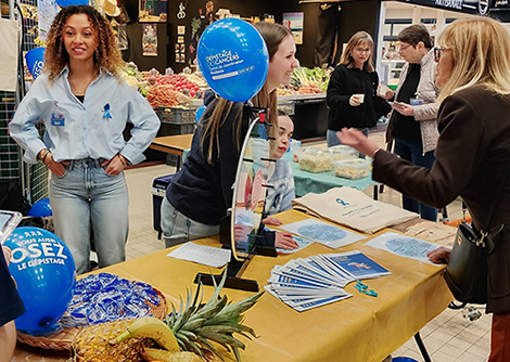 Mobilisation de nos étudiants pour Mars bleu